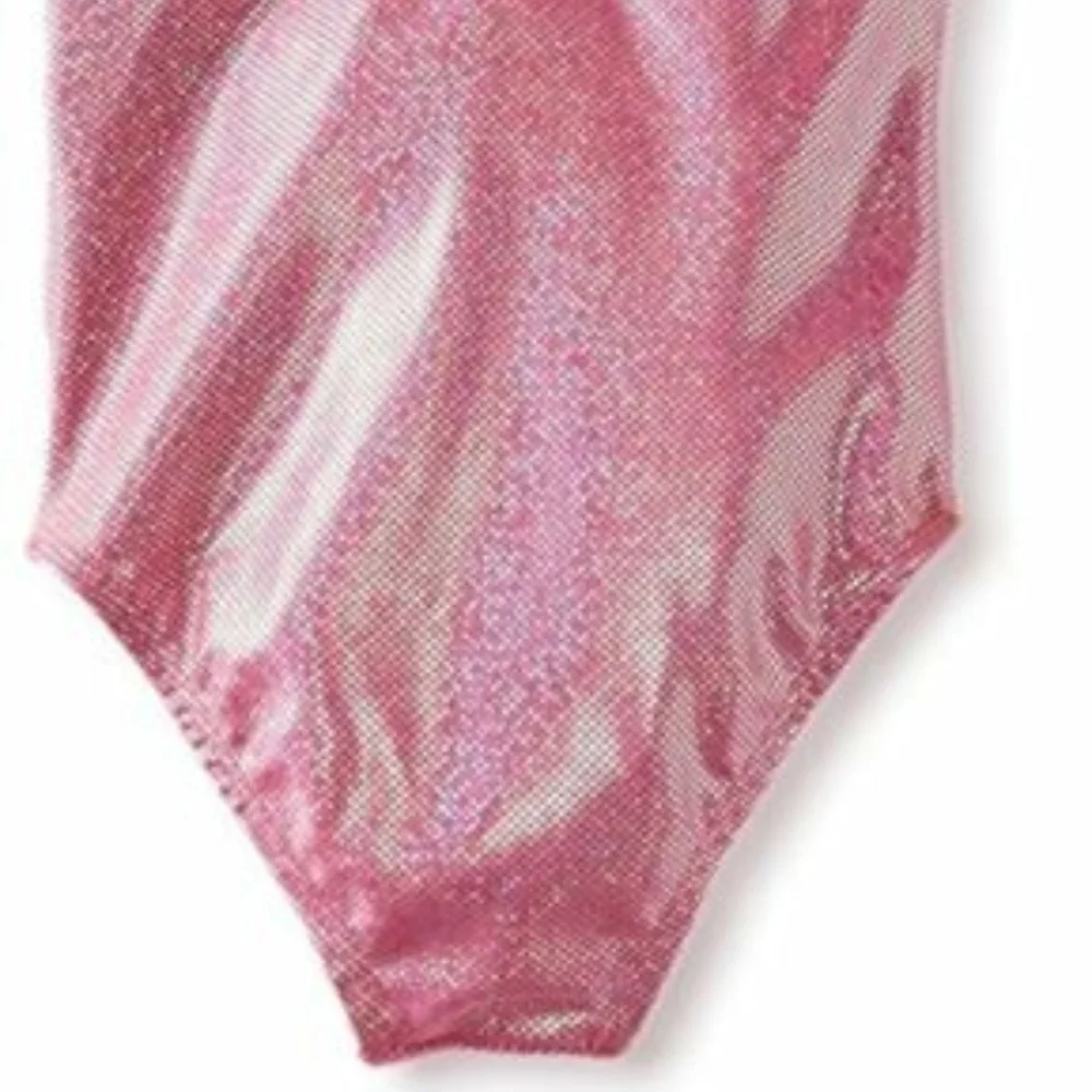 Baby‎ Buns Girls 2T Pink One Piece Ruffle Swimsuit with Coverup Skirt Set NWT